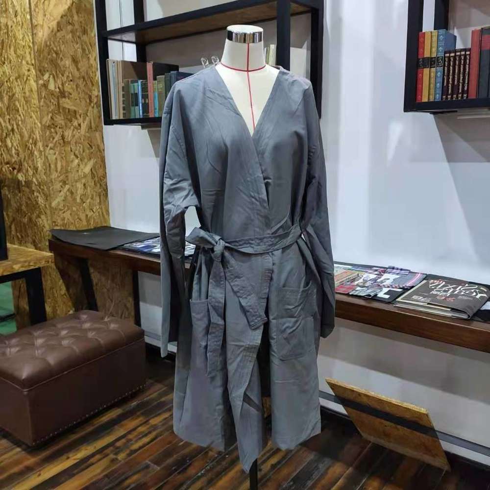 

Slim superfine fiber comfortable sweat absorbing and water bathrobe for home el travel