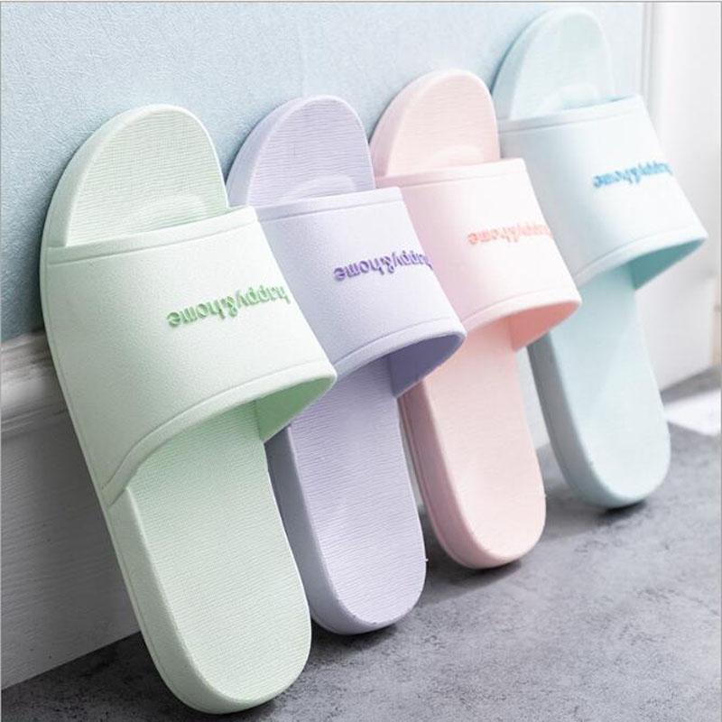 

Slippers 2021 Slipper Woman Four Seasons Indoor Korean Version Non-slip Home Bath Lovers Cool Man, Black