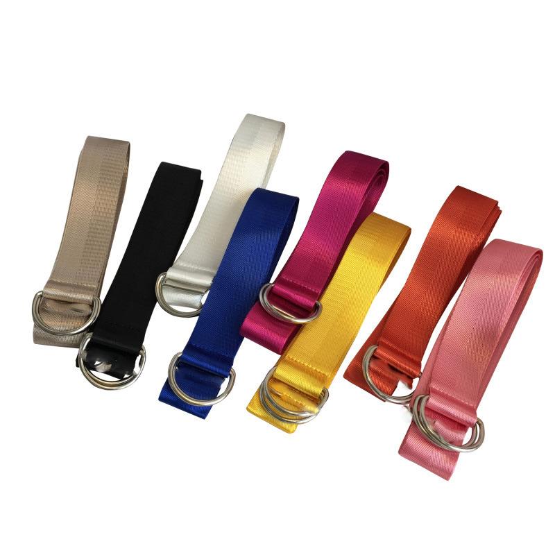 

Belts Women Fashion Personality Harajuku Zipper All-match Ultra Long Canvas European And American Style Big Size, Black