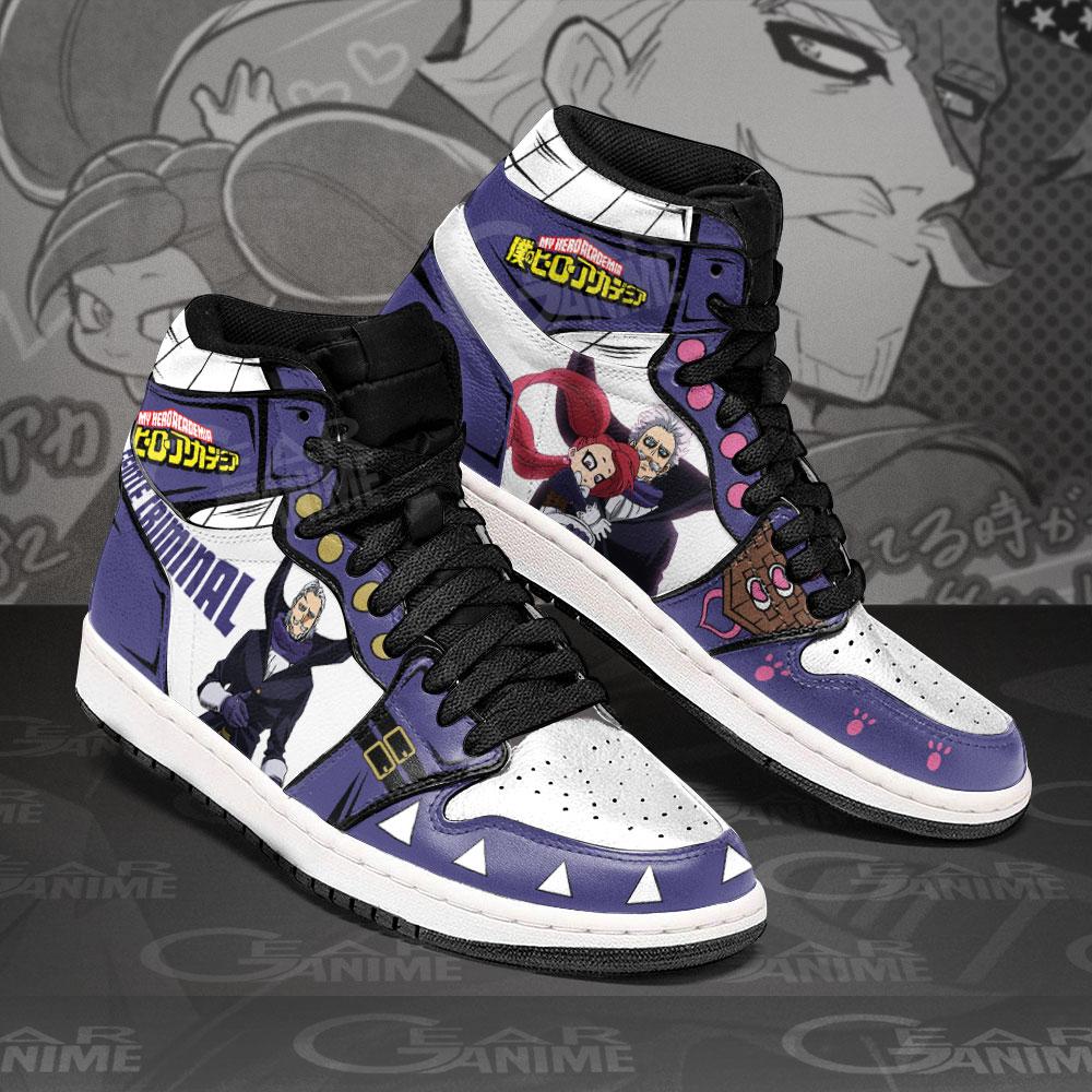 

DIY Anime Fan Sneakers gentle-criminal-and-la-brava---MHA Mens Womens Basketball Shoes Jumpman 1 Model Custom Trainers Casual shoe, My-hero-academia