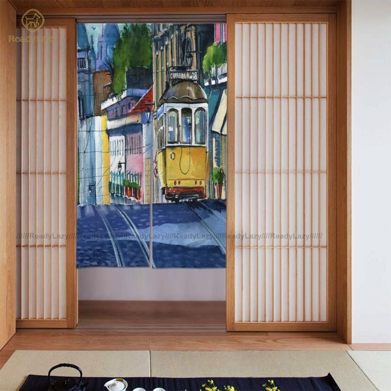 

Railway Curtains Cottages Double Door Curtain Decorative Colored & Drapes