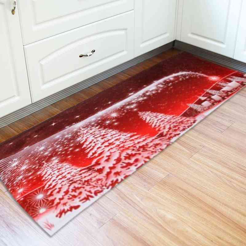 

Hot selling new decoration long carpet kitchen Christmas mat