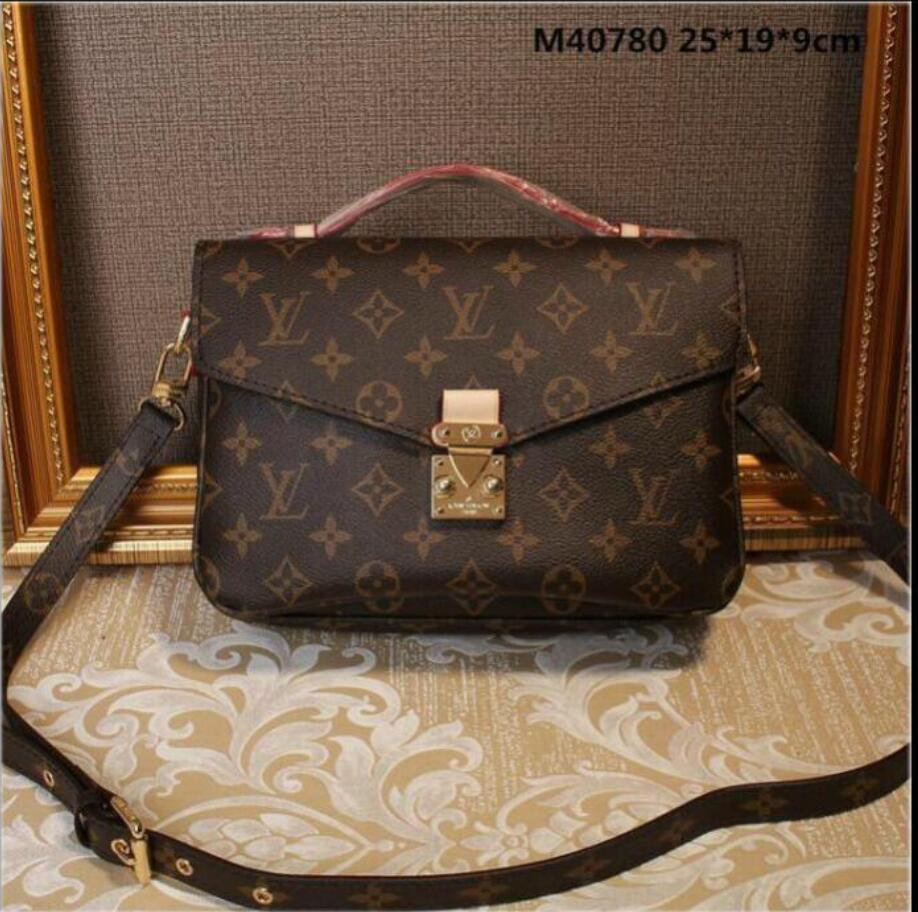 

LV Louis 1 Vitton Pochette Handbags Women's Messenger Bags Female Shoulder Bag Leather Crossbody Bags Wallet, Red;black