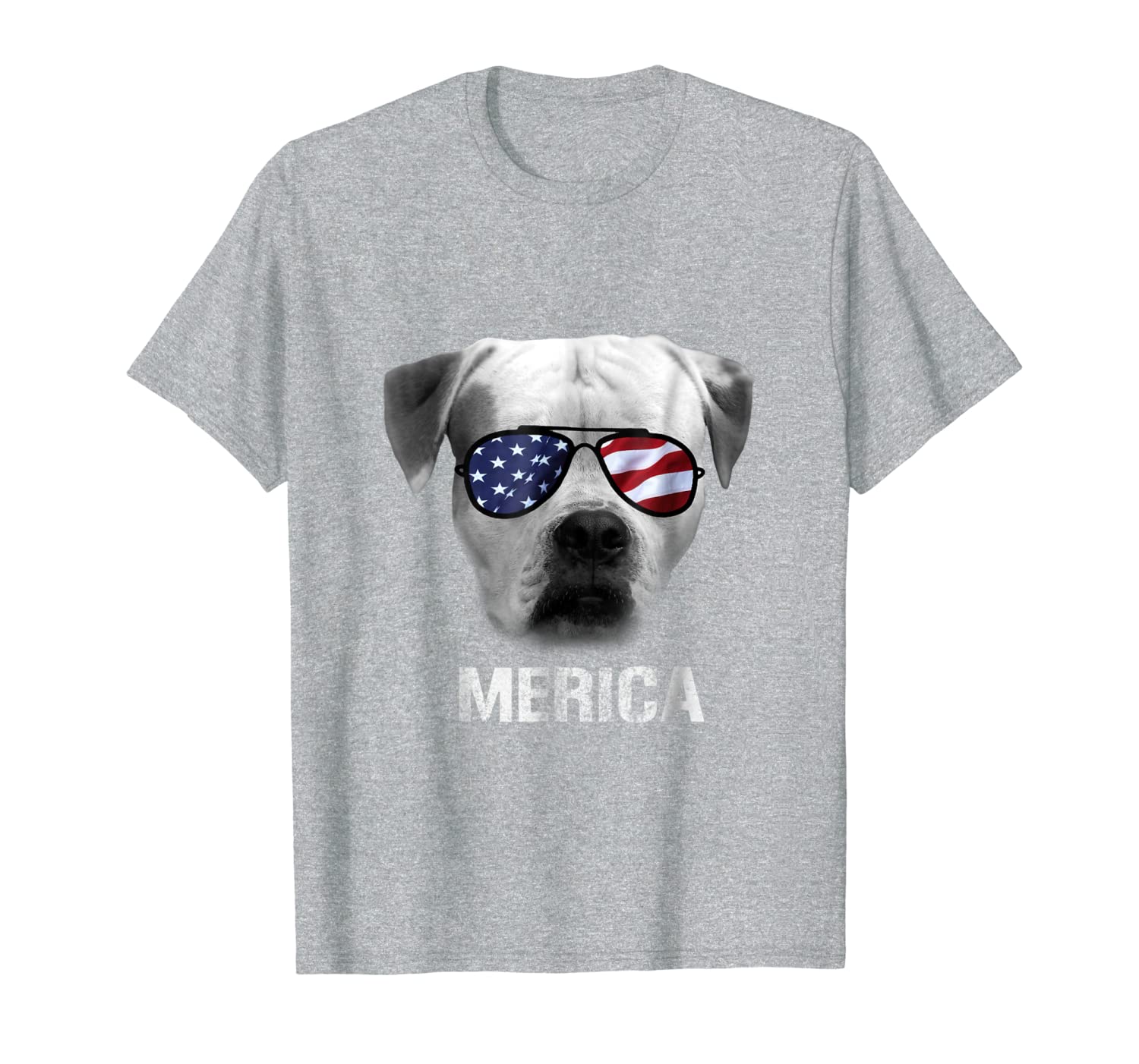

american bulldog merica t-shirt - patriot patriotic, White;black