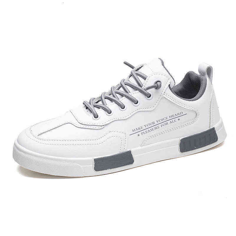 

Men's Sho 2021 Autumn Trend Versatile Men's Casual Spring and Sports Board Net Red Small White Tide, 6631 white