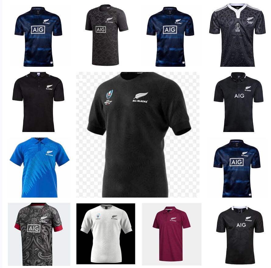 

New 20 21 Zealand Rugby Jersey 2020 2021 best quality Polo shirt 100 year Anniversary Commemorative Edition rugby jerseys size:S-3XL, A1