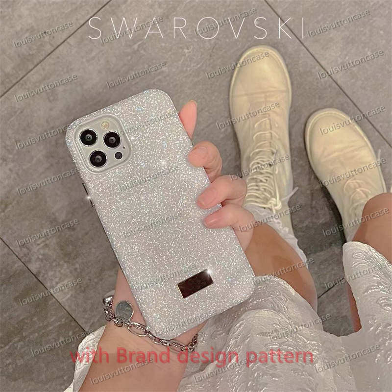 

Fashion Luxury Phone Cases Flash drill swan design for IPhone13promax 13pro 13 11 12ProMax case Back 7 8 8plus XS XR 12 13cases, Style 1