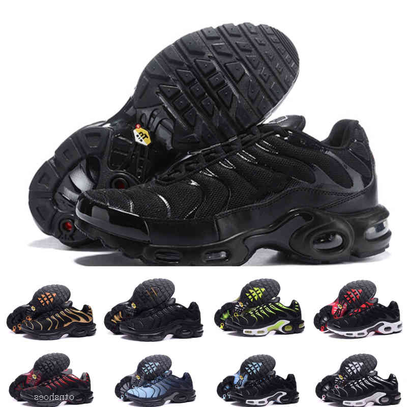 

TN men women run shoes triple black white Blue Purple Teal Green trainers mens fashion sports sneaker outdoor size 40-46, Bubble wrap packaging
