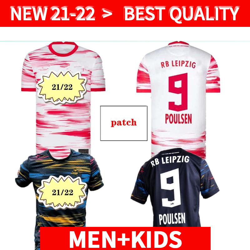 

21 22 Player version Leipziges Soccer Jersey home red SZOBOSZLAI HEE-CHAN RBL 2021 2022 Football t-shirts KONATE SABITZER KLUIVERT POULSEN HALSTENBERG Men+Kids, 2122 home