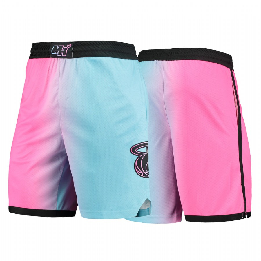 

MiamiHeatMen City 2020-21 Pants Pink Performance Basketball Shorts