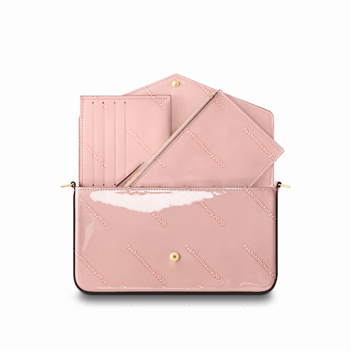 

Genuine Leather Embossing Women Shoulder Crossbody Bag Clutch Tote Messenger Shopping Purse Presbyopic Wallets Handbags Totes With Box 4 Colors, Burgundy