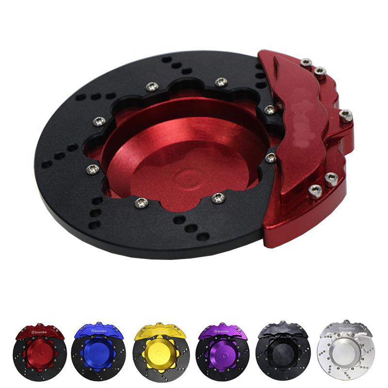 

Interior Decorations Creative Personality High-End Household Car Brake Disc Caliper Ashtray Racing Modification Metal Handsome Cool Ornament