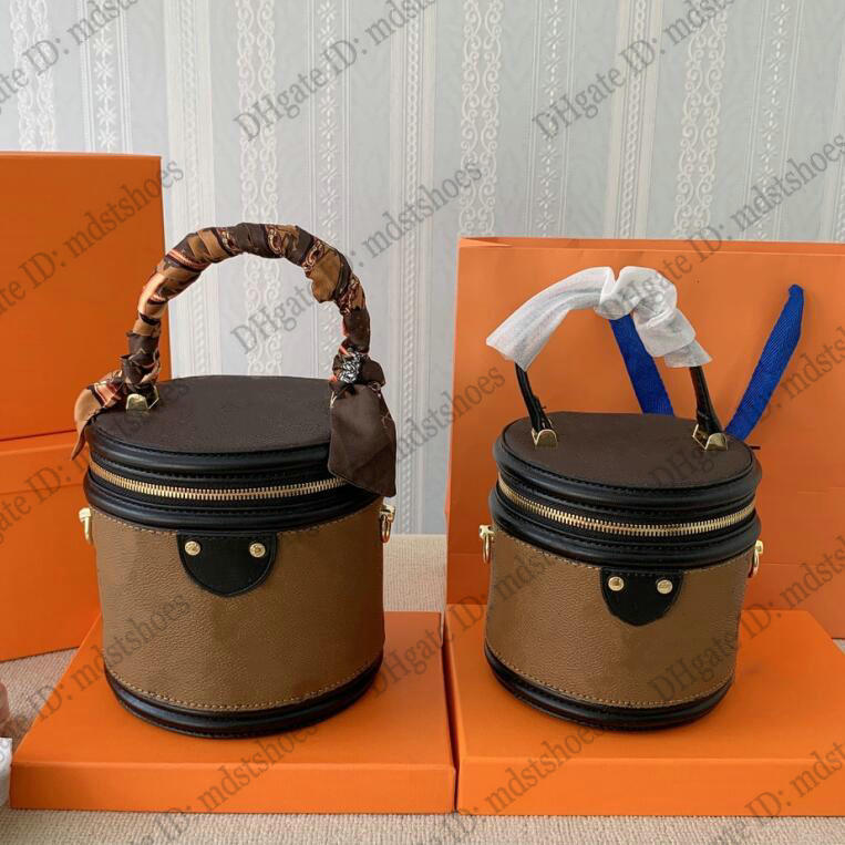 

Cannes Beauty Case Designer Top handle BOX Handbag Semi-rigid Bag Monograms coated canvas For Women Old Flower Letter Crossbody