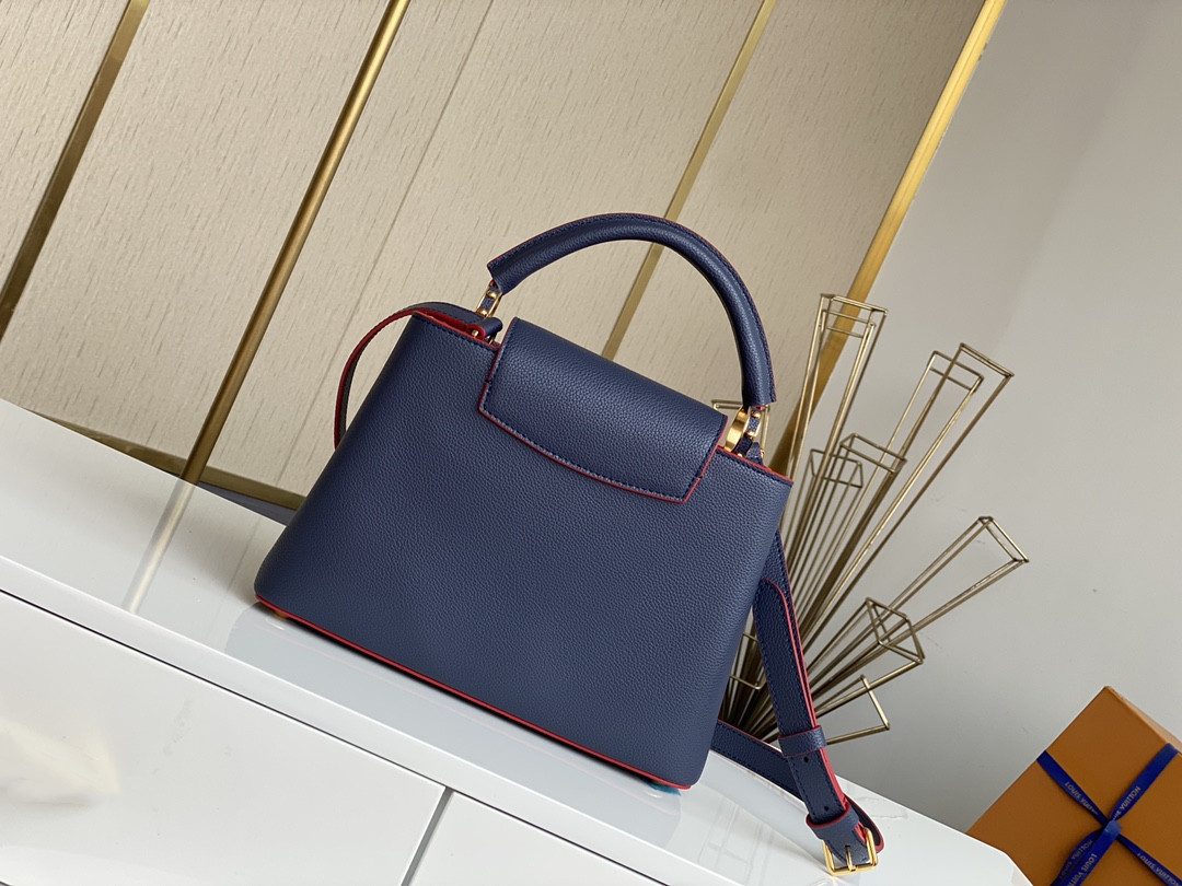 

Designer bag Luxury Satchel Messenger Handbag Leather Strim Handles with Shoulder Strap Crossbody Bags French, Box