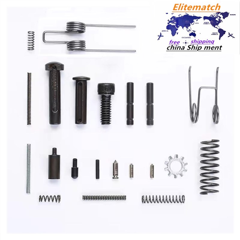 

21-piece set AR15 spring kit Lower pins Springs .223/5.56, Black