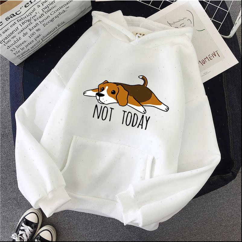 

kawaii funny beagle tricks clothing women sweatshirts camisetas animal print dabbing dog long sleeves pullovers, Black