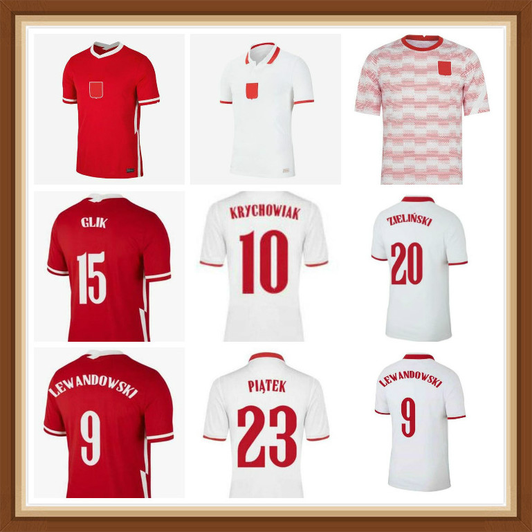 

2021 2022 POLONIA SOCCER JERSEYS HOGAR ATOMIENDO 21 22 RED WHITE MILIK POL LEWANDOWSKI PISZCZEK Y JERSEY Camisetas de futbol Uniformes, Grey