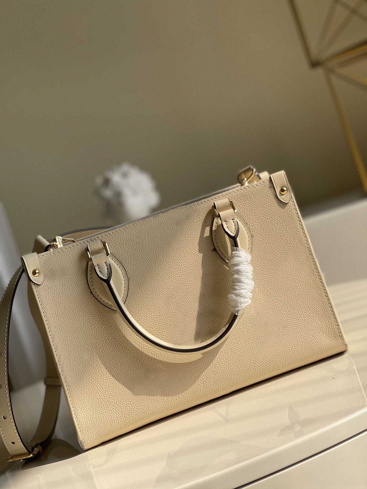 

Onthego large capacity book totes fashion sac femme leather shoulder bag womens handbag duplex print Toron handle lady shopping bags 2 U12i#