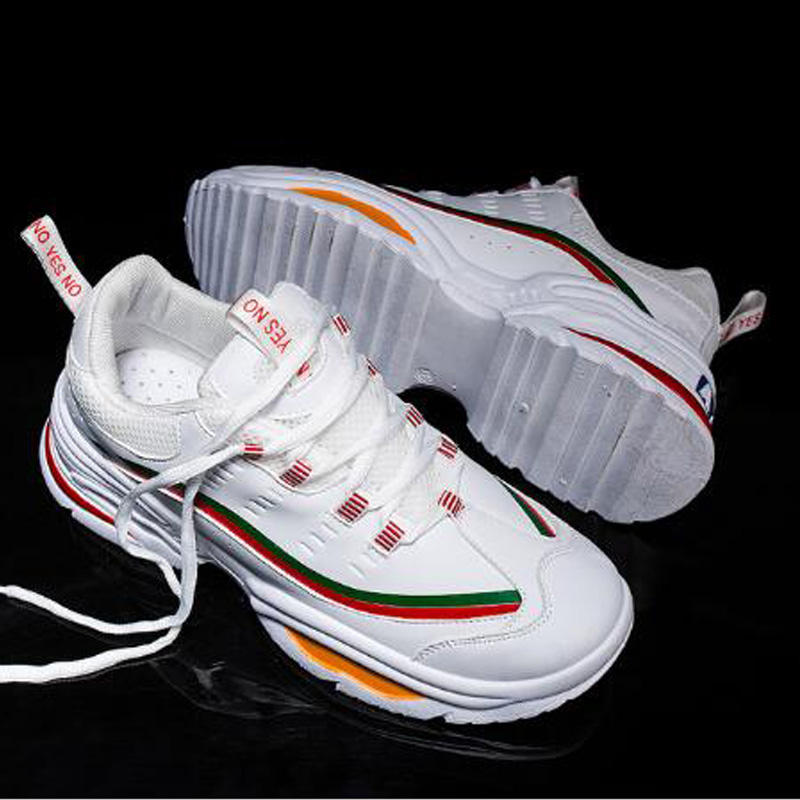 

bigfirse men's sneakers comfortable outdoor new men's casual lace-up fashion sneakers