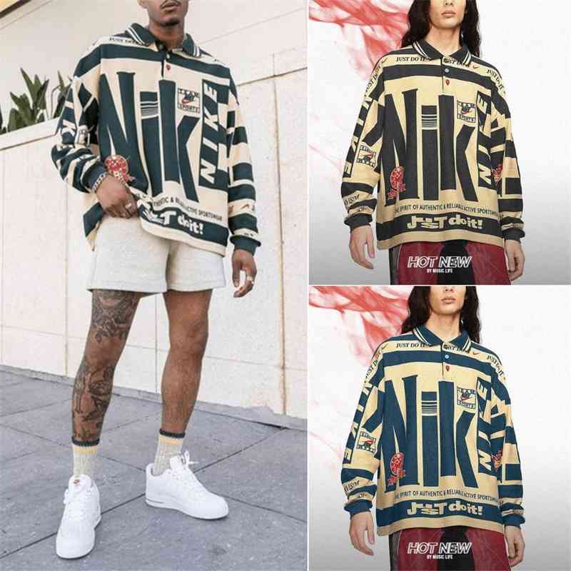 

Autumn new Fashion Top printed long sleeve sweater men' casual coat, Green