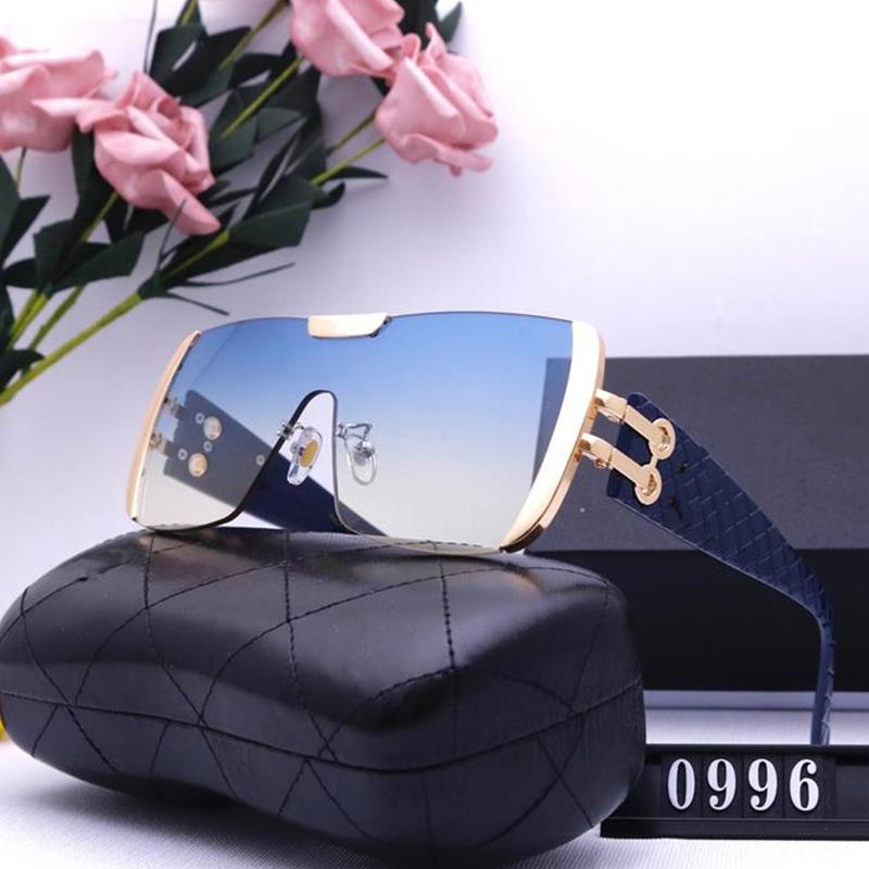 

Sunglasses Oversized Square Rimless Women 2021 Fashion Gradient Sun Glasses Female UV400 Unique Blue Eyewear Oculos