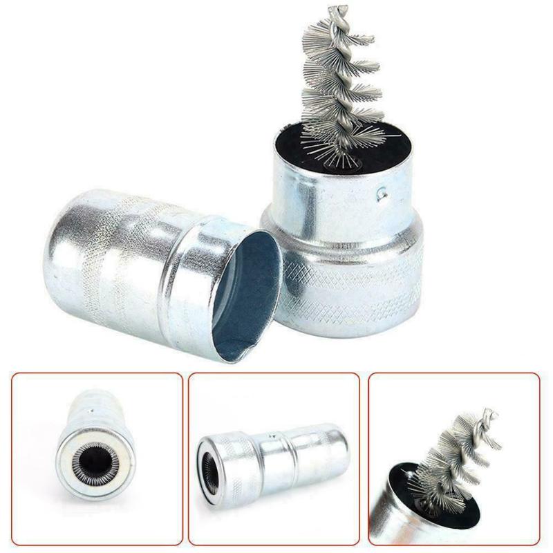 

Car Sponge Washing Brush Battery Post Terminal Cleaner Fit Van Steel Electrical Cleaning For RVs Yachts Tools Durable