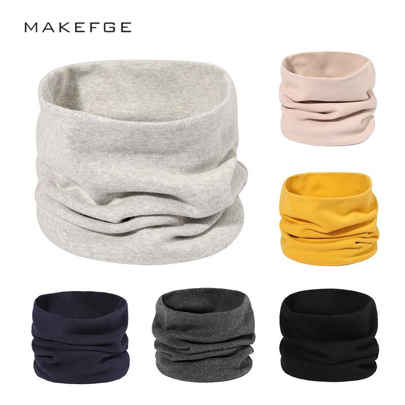 

Scarves 2021 Unisex Scarf Autumn And Winter Thin Warm Fashion Pure Color Simple Knitted Women's Neck, Blue;gray