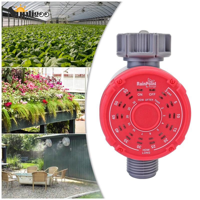 

Sunligoo US Version Garden Irrigation Watering Timer Home Water Automatic Controller Equipments