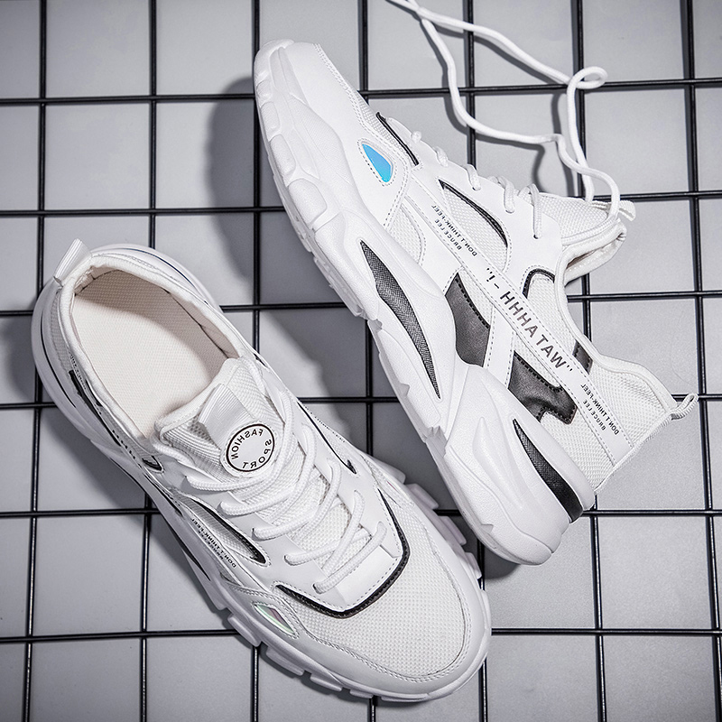 

Women Mens Trainer Size Running Shoes Gray Black Blue Red White Sunmmer Thick-Soled Wear-Resistant Runners Sneakers Code: 02-0895