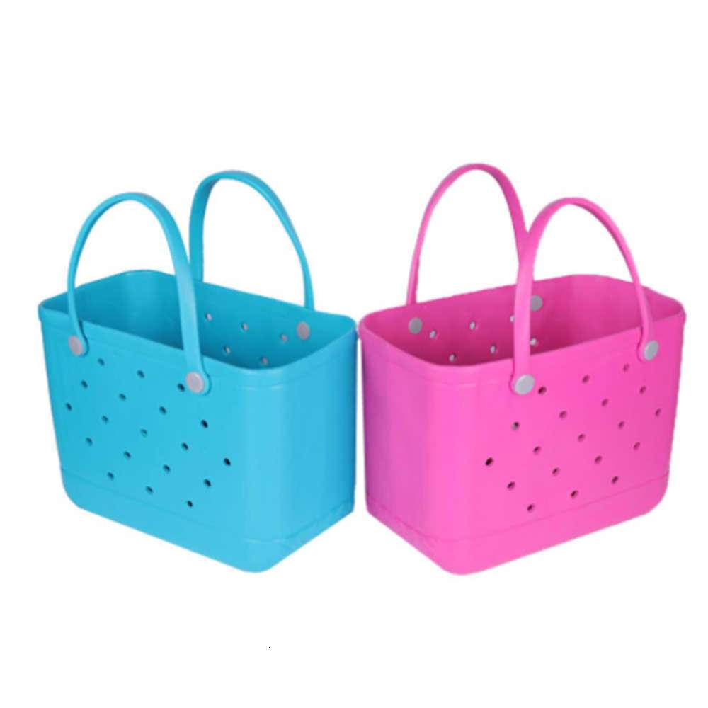 

boutique Customization Candy women EVA handbag hemp rope storage bogg silicone beach bag 2021 boutique bags, Grey