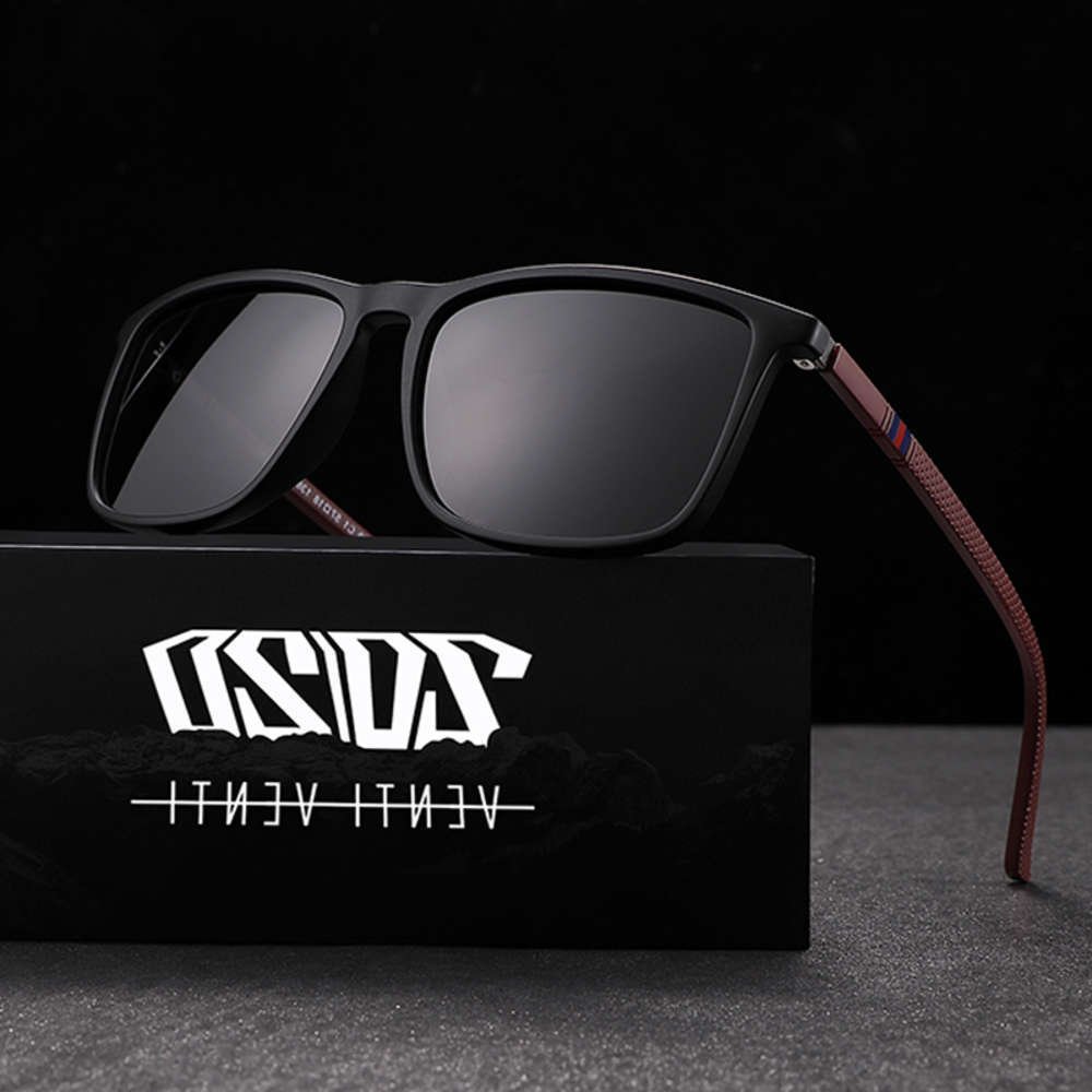 

sunglasses 20/20 Design Brand Polarized Sunglasses Men Fashion Trend Accessory Male Eyewear Sun Glasses Oculos Gafas PL400 Z1210, Black