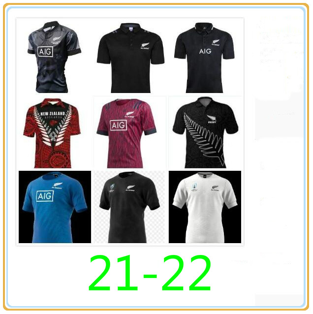 

2021 All Arrival Black Super Rugby Jerseys Nice Shirt POLO Maillot Camiseta Maglia Tops