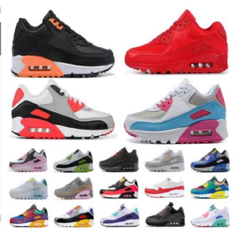 

womens Shoes Top Quality 90s Sports Shoes Cheap 90 Men Women Black White Infrared Recraft Royal Denham Sneakers Classic Designers Shoe Outdoor Casual, # 6