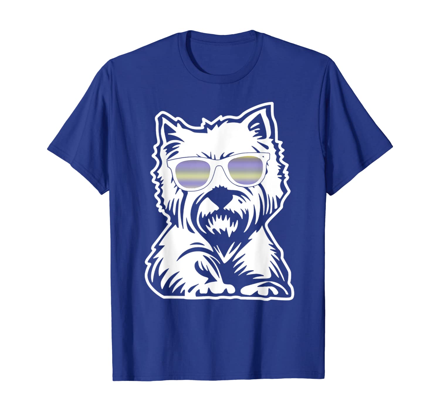 

West Highland White Terrier, White;black