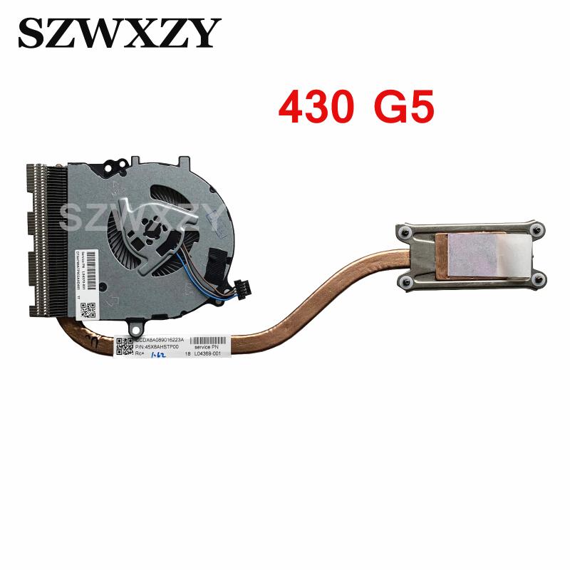 

Original For Probook 430 G5 Laptop Cooling Heatsink With Fan L04369-001 L04370-001 Pads