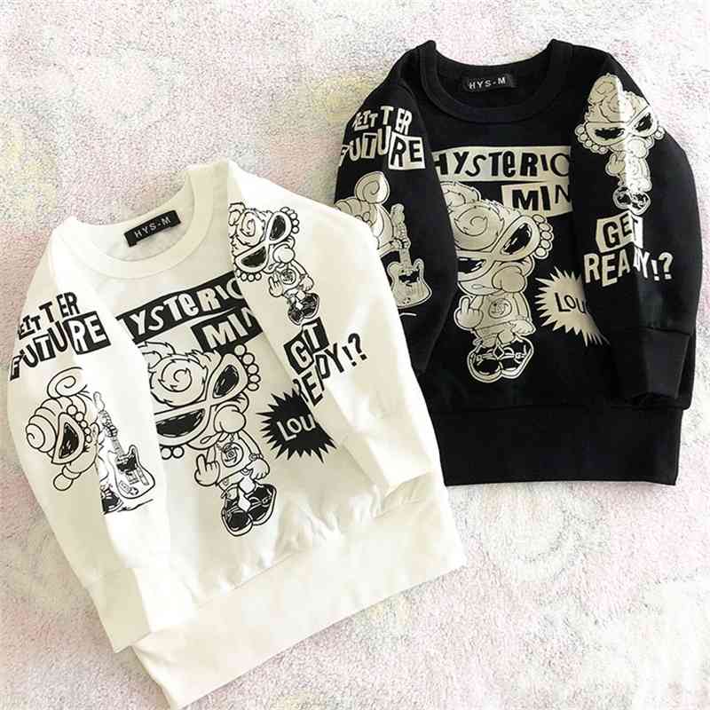 

New spring children's fine cotton cartoon sweater for boys and girls