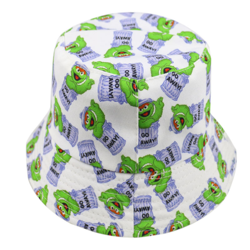

Japanese Cartoon Green Eyes Bucket Hat Cute Wild Cute Girl Bucket Hat Leisure Travel Sun Hat Wholesale No. 1