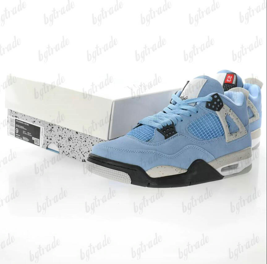 

4 University Blue Jumpman Men Women Basketball Shoes 4s IV SE Fashion Trainers Designer Outdoor Sneakers