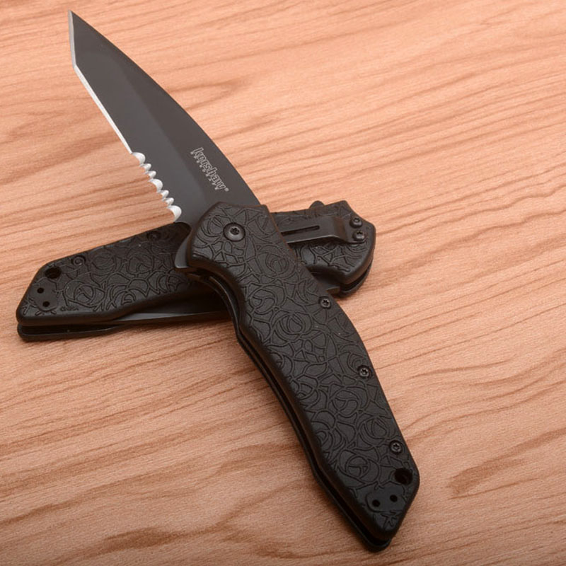 

Wholesale kershaw 1730 SS 1830 OSo Sweet Flipper semi-automatic knife Camping Hunting Survival Pocket Knives Utility EDC Hand Tools