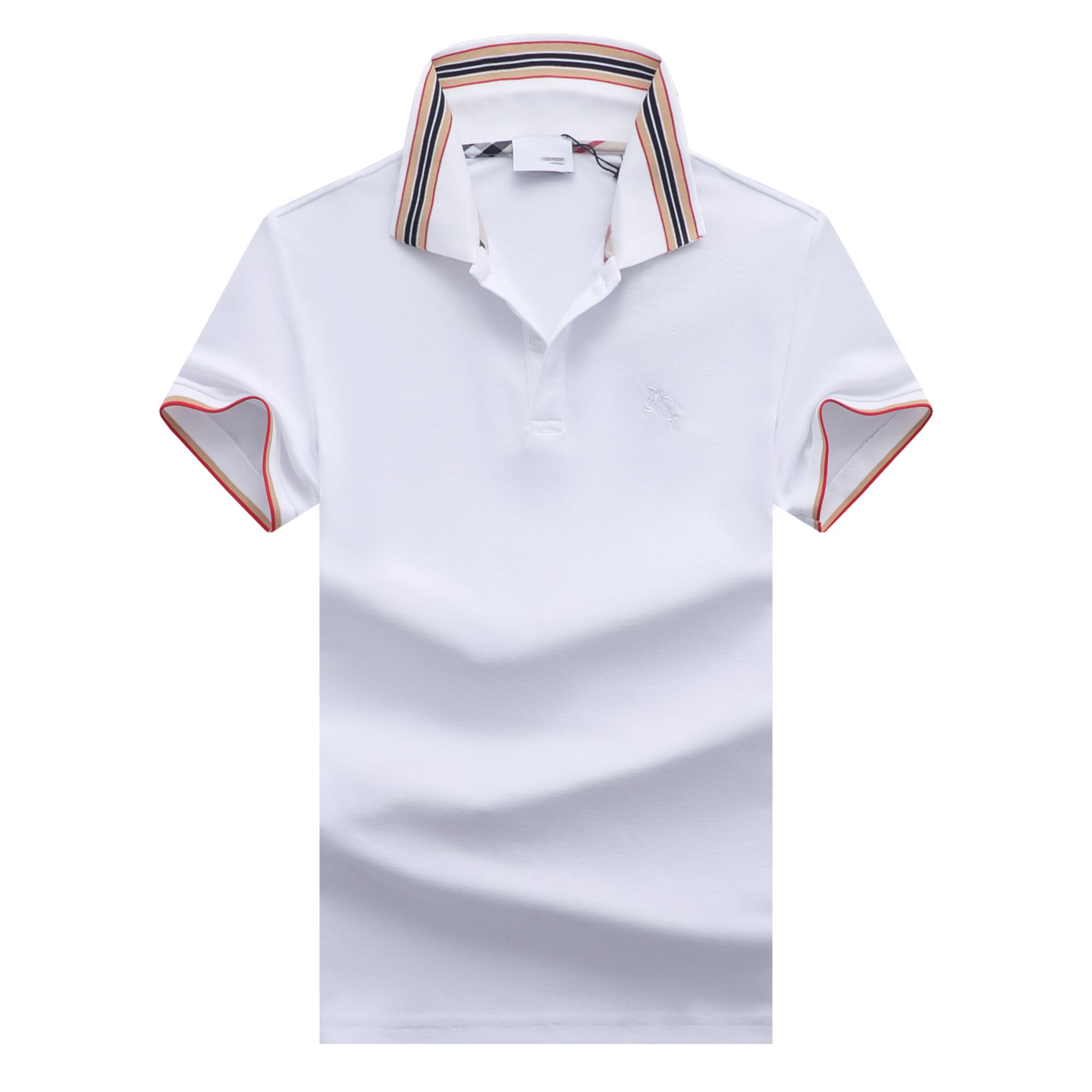 

Bee snake mensItalian menswear designer Polo men's shirt Boros flower embroidery high street fashion, White;black