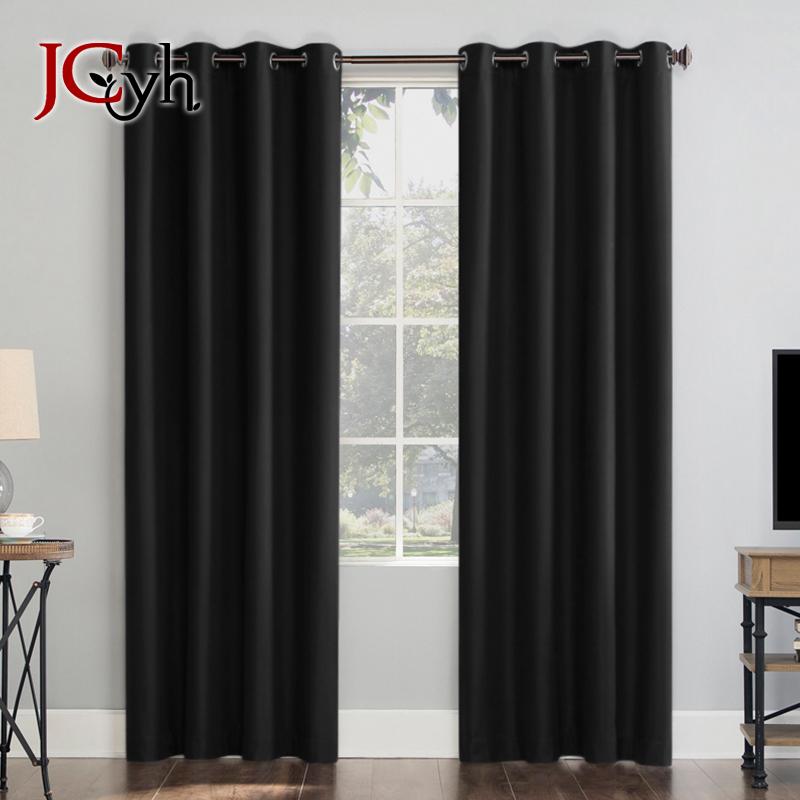 

Curtain & Drapes Modern Blackout Curtains Window For Living Room Bedroom High Shading Thick Blinds Door Black Out Custom, White sheer curtains