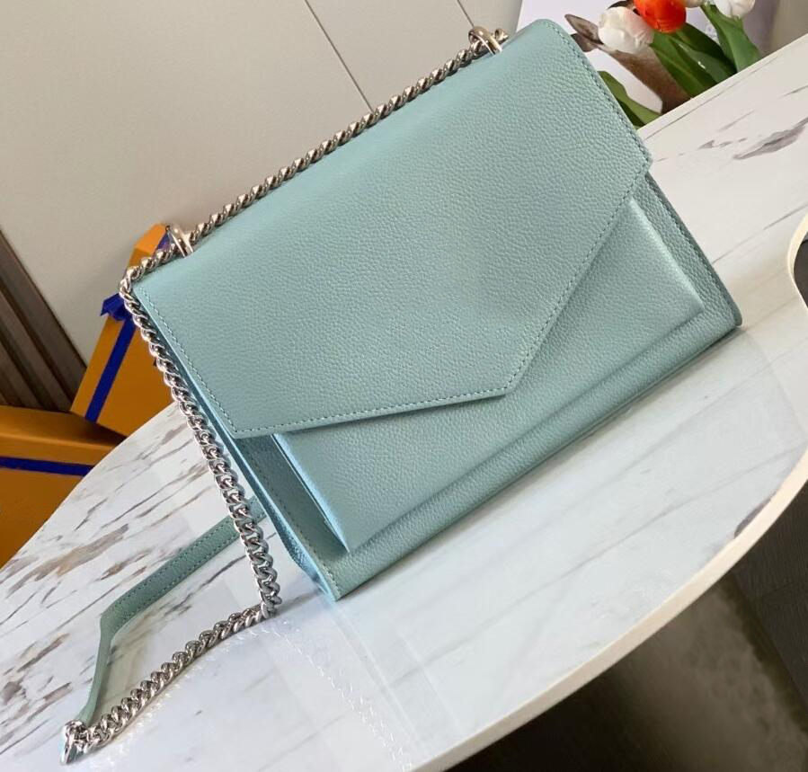 

M53196 luxury designer women shoulder bags messenger purses handbag wallet woman classic fashion golden Buckle letter crossbody bagClemence