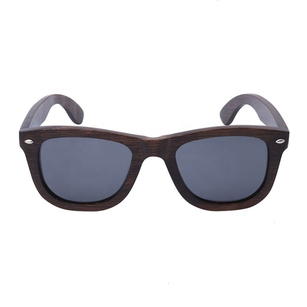 

Fashionable Style Different Lens Color Bamboo Wood Sunglasses for Men