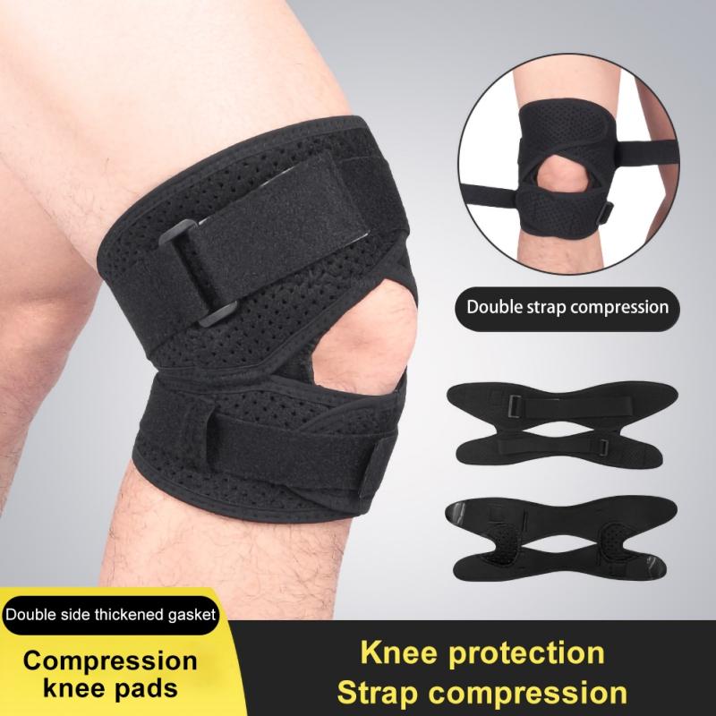 

Kneepad Elastic Pads Nylon Sports Fitness Anti-fall And Anti-collision Honeycomb Knee Protector Elbow, Black;gray