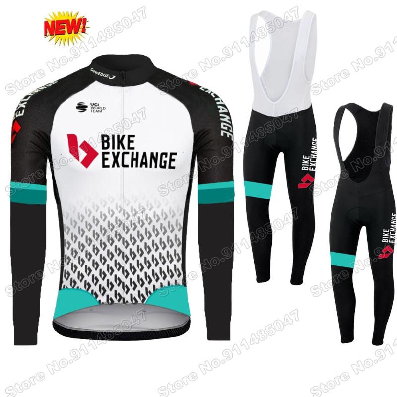 

Bike Exchange Team Spring Summer 2021 Cycling Jersey Set Clothing Road Suit Bicycle Pants MTB Maillot Cyclisme Ropa Racing Sets