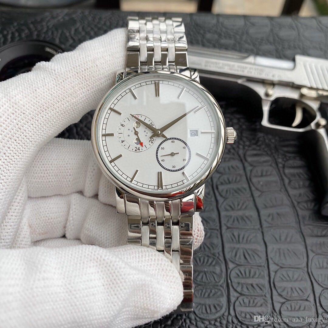 

Super montre DE luxe 42mm*12mm Men's watch automatic mechanical movement watches fine steel watchband, Super 101