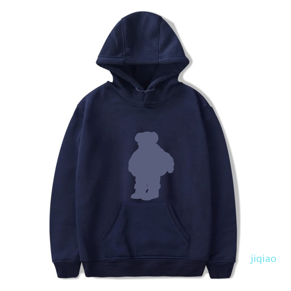 

Luxury-Men women designer autumn and winter bear print cotton bear multicolor hoodie, casual street style hip-hop hoodie, Pink14