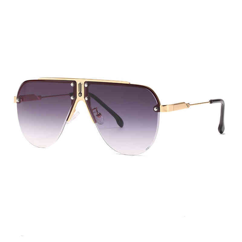 

New European and American fashion All-Match sunglass for men and women, Personality Framellose Frog Sunglass, Trendy SunscreenNY51