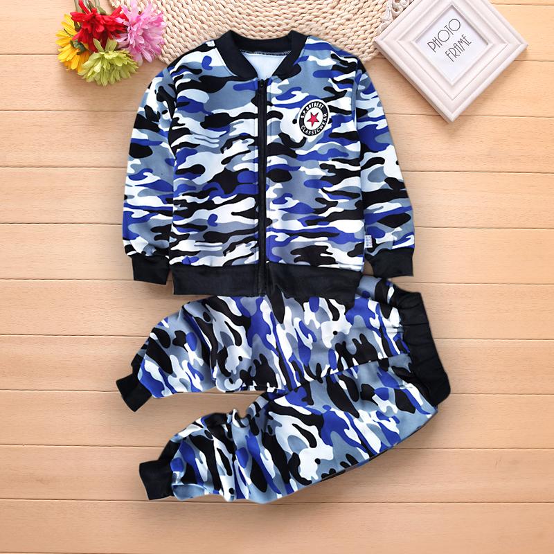 

Clothing Sets IENENS Winter Kids Warm Military Camouflage Hooded Coat + Pants Child Plus Velvet Clothes Suits Boys Girls Outfits, White