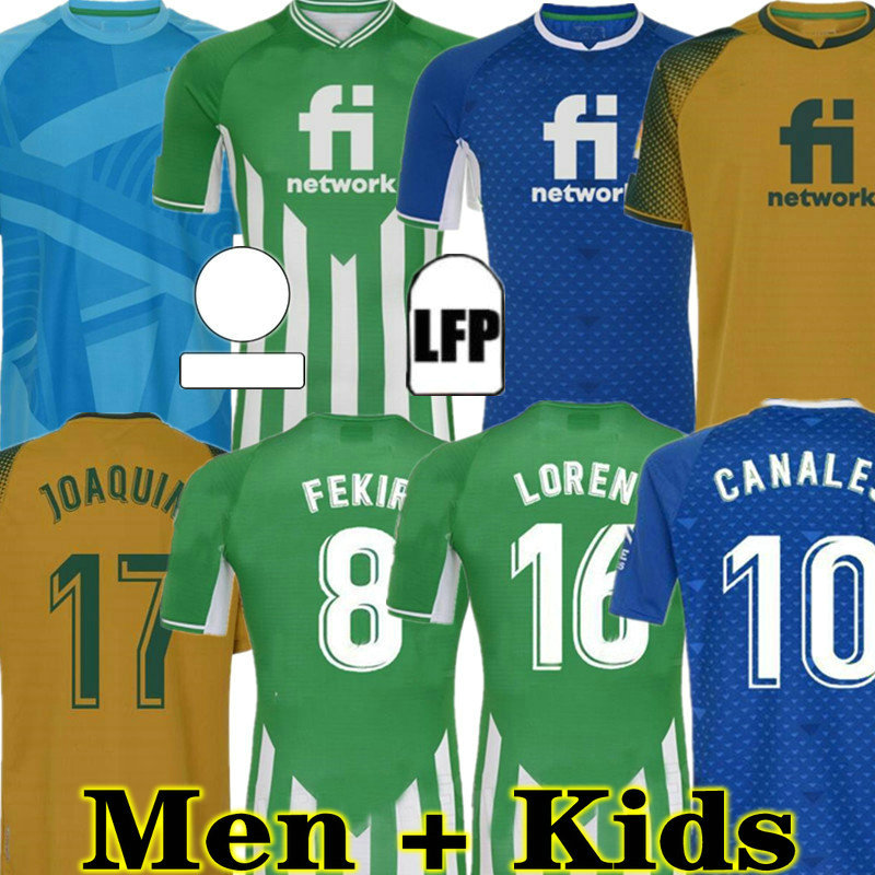 

21 22 real Betis soccer Jerseys JOAQUIN B.Iglesias camiseta de fútbol Loren Juanmi BARTRA TELLO A.GUARDADO home away CANALES Fekir 2021 2022 goalkeeper football shirts, 03-04 home